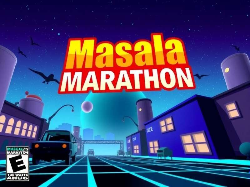 Masala Marathon Game Cover Art